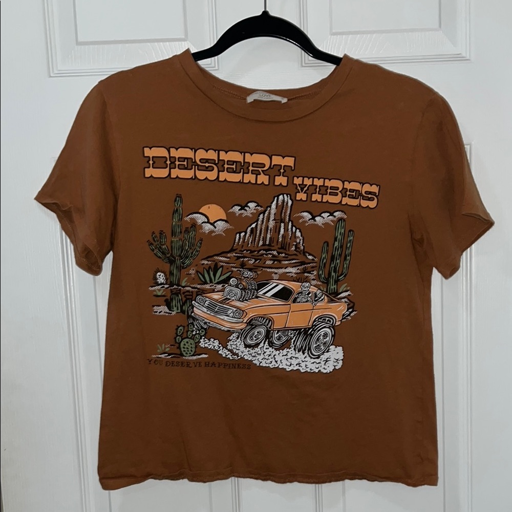 Brown Desert Vibes T-Shirt